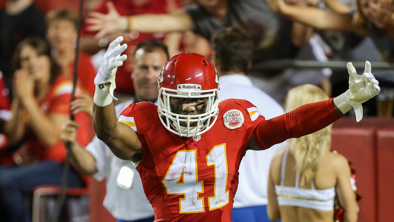 Before he was picking off balls for the Chiefs, Malcolm Bronson was drafted by the Royals